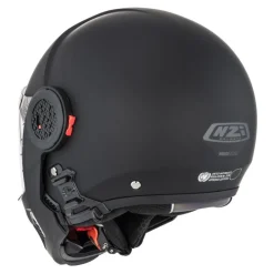 Kask szczękowy NZI MINIMOD MATT BLACK czarny mat