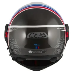 Kask szczękowy NZI MINIMOD WATSON WHITE BLACK POWER biały czarny