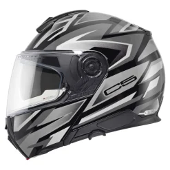 Kask szczękowy SCHUBERTH C5 ECE ZENITH BLACK szary biały czarny