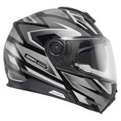 Kask szczękowy SCHUBERTH C5 ECE ZENITH BLACK szary biały czarny