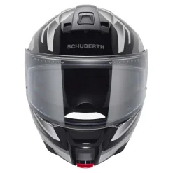 Kask szczękowy SCHUBERTH C5 ECE ZENITH BLACK szary biały czarny