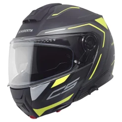 Kask szczękowy SCHUBERTH C5 ECE OMEGA YELLOW czarny żółty fluo