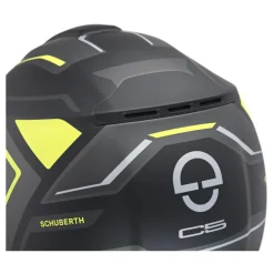 Kask szczękowy SCHUBERTH C5 ECE OMEGA YELLOW czarny żółty fluo