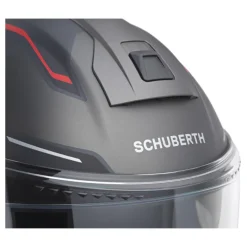 Kask szczękowy SCHUBERTH C5 ECE OMEGA ANTHRACITE czarny szary czerwony