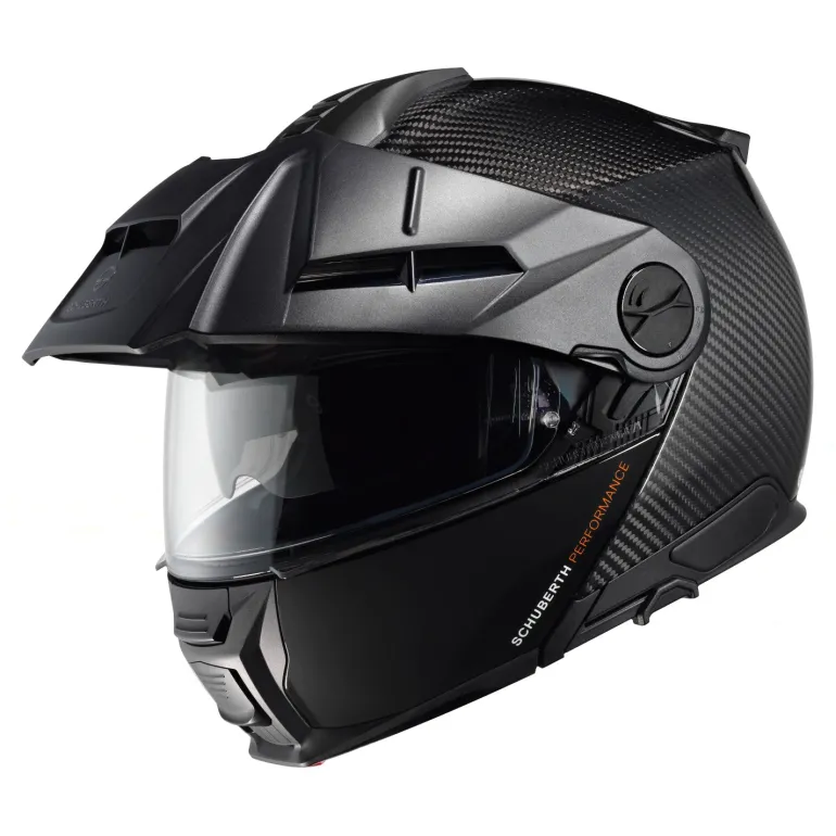 Kask szczękowy SCHUBERTH E2 CARBON ECE GLOSSY czarny