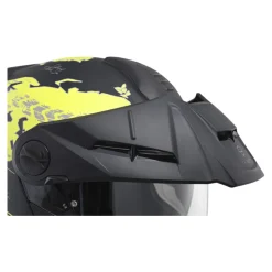 Kask szczękowy SCHUBERTH E2 ECE ATLAS YELLOW czarny żółty fluo