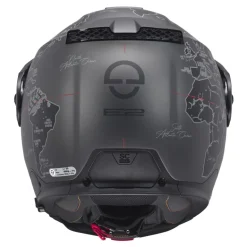 Kask szczękowy SCHUBERTH E2 ECE ATLAS ANTHRACITE czarny szary czerwony