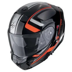 Kask szczękowy SCORPION EXO-930 EVO ARDENS METALLIC BLACK/RED czarny czerwony
