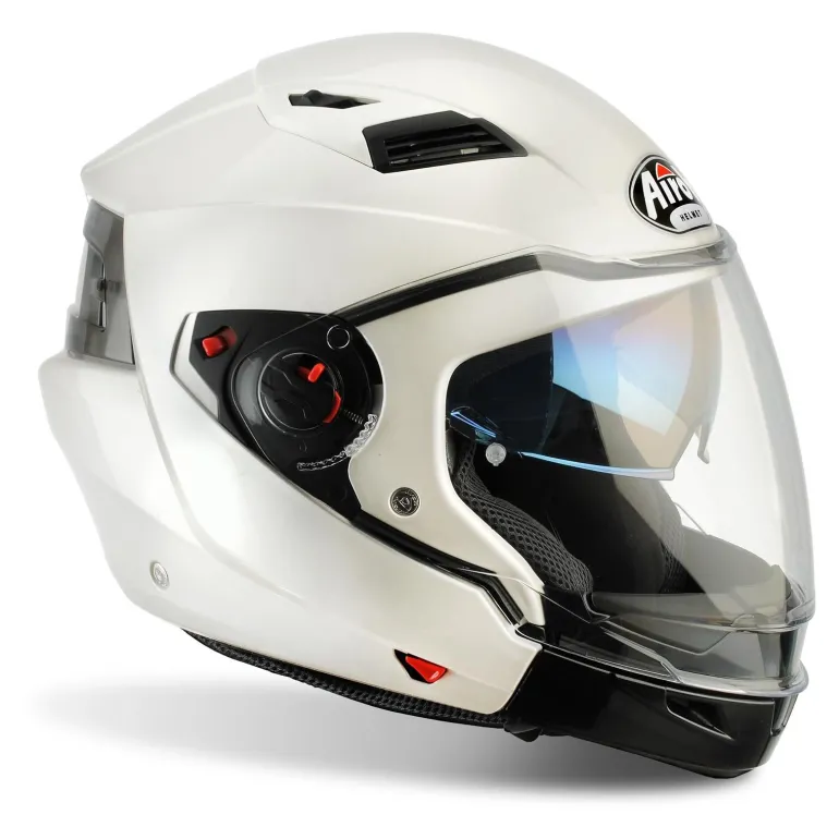 Kask szczękowy z wypinaną szczęką Airoh EXECUTIVE WHITE GLOSS biały