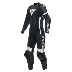 Kombinezon jednoczęściowy damski DAINESE GROBNIK PERFORATED LADY BLACK/WHITE czarny biały