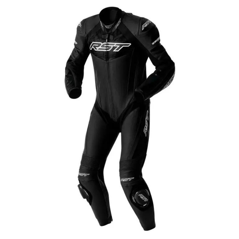 Kombinezon jednoczęściowy RST TRACTECH EVO D3O BLACK/WHITE czarny biały