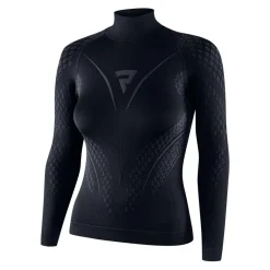 Koszulka termoaktywna damska REBELHORN THERM II LADY BLACK/GREY czarny szary
