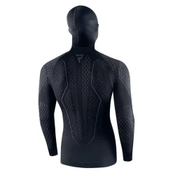 Koszulka termoaktywna REBELHORN THERM II 2IN1 BLACK/GREY czarny szary