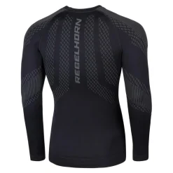 Koszulka termoaktywna REBELHORN ACTIVE II BLACK/GREY czarny szary