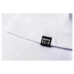 Koszulka T-shirt DAVCA CARDS WHITE biały beżowy zielony