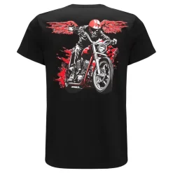Koszulka T-shirt REBELRUSH MOTO CRUISER BLACK czarny