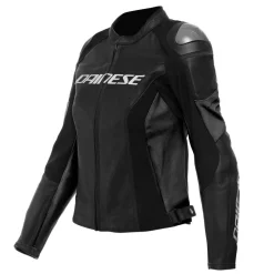 Kurtka skórzana damska DAINESE RACING 4 PERFORATED LADY BLACK czarny