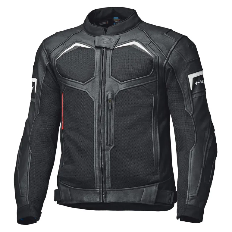 Kurtka skórzana HELD TORVER TOP AIR BLACK/WHITE czarny biały