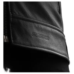 Kurtka skórzana OZONE COLT BLACK czarny