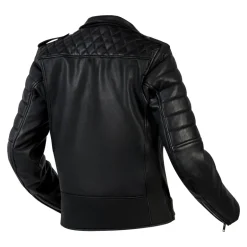 Kurtka skórzana ramoneska damska OZONE RAMONES MODERN LADY MATT BLACK czarny