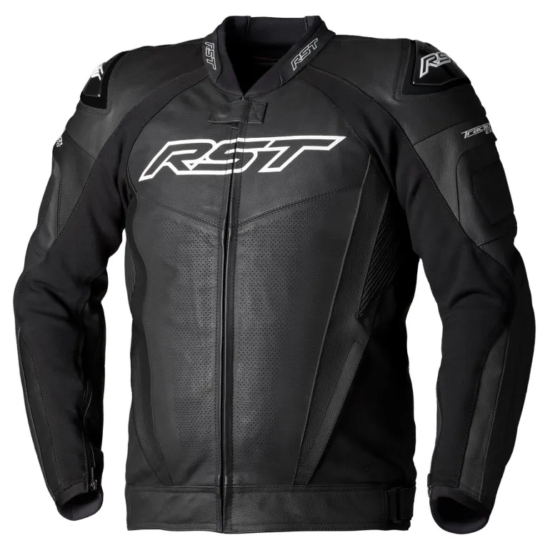 Kurtka skórzana RST TRACTECH EVO 5 BLACK/BLACK/BLACK czarny