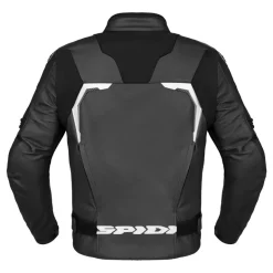 Kurtka skórzana SPIDI EVORIDER 3 BLACK/WHITE czarny biały