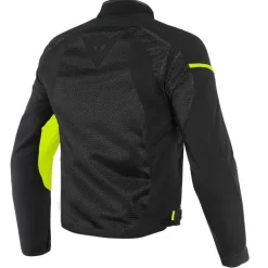 Kurtka tekstylna DAINESE AIR FRAME D1 TEX BLACK/FLUO czarny żółty fluo