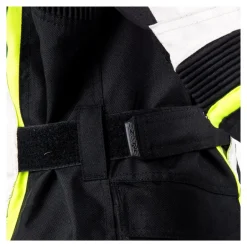 Kurtka tekstylna damska OZONE SAHARA LADY BLACK/GREY/FLO YELLOW szary żółty fluo czarny