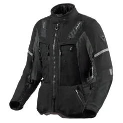Kurtka tekstylna damska REVIT SAND 5 H2O LADY BLACK/ANTHRACITE czarny szary