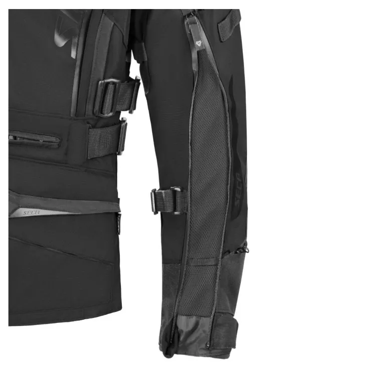 Kurtka tekstylna damska SECA ARRAKIS III LADY BLACK czarny