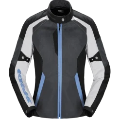 Kurtka tekstylna damska SPIDI TEK NET LADY GRAY/WHITE/PROVENCE szary biały niebieski