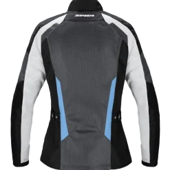 Kurtka tekstylna damska SPIDI TEK NET LADY GRAY/WHITE/PROVENCE szary biały niebieski