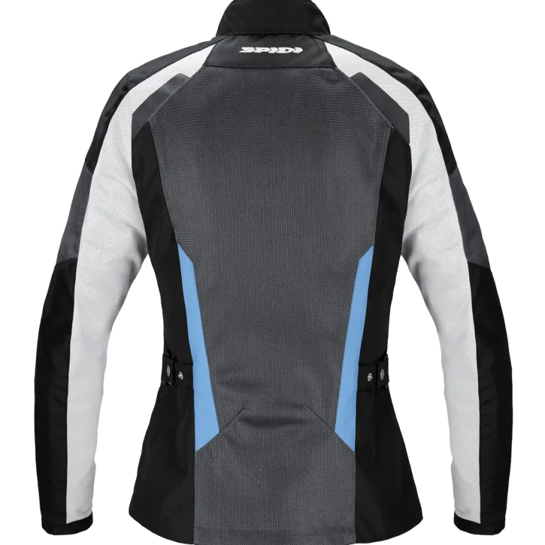Kurtka tekstylna damska SPIDI TEK NET LADY GRAY/WHITE/PROVENCE szary biały niebieski