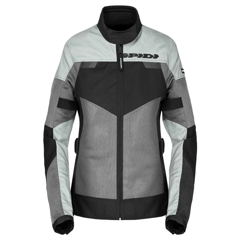 Kurtka tekstylna damska SPIDI TOUR NET LADY BLACK/ICE czarny szary