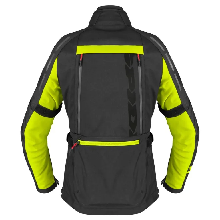 Kurtka tekstylna damska SPIDI 4 SEASON V3 LADY YELLOW FLUO czarny żółty fluo