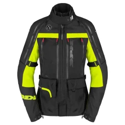 Kurtka tekstylna damska SPIDI 4 SEASON V3 LADY YELLOW FLUO czarny żółty fluo