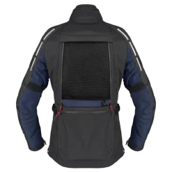 Kurtka tekstylna damska SPIDI 4 SEASON V3 LADY BLACK/BLUE czarny niebieski
