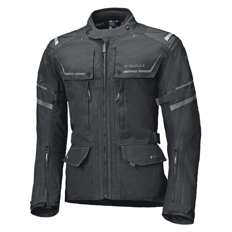 Kurtka tekstylna HELD KARAKUM BLACK czarny