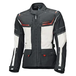 Kurtka tekstylna HELD KARAKUM GREY/BLACK czarny szary czerwony
