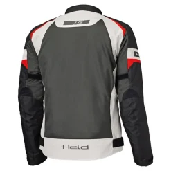 Kurtka tekstylna HELD TROPIC 4 GREY/RED szary czerwony