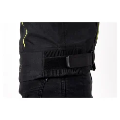 Kurtka tekstylna OZONE DELTA IV BLACK/FLO YELLOW czarny żółty fluo