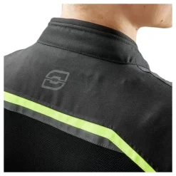 Kurtka tekstylna OZONE NEO AIR BLACK/FLO YELLOW czarny żółty fluo