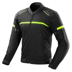 Kurtka tekstylna OZONE NEO AIR BLACK/FLO YELLOW czarny żółty fluo