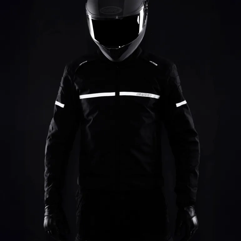 Kurtka tekstylna OZONE RIDER BLACK czarny