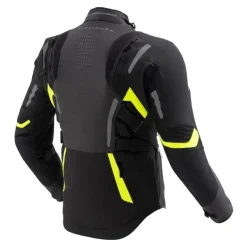 Kurtka tekstylna REBELHORN HIKER IV BLACK/ANTHRACITE/FLUO YELLOW czarny grafitowy żółty fluo