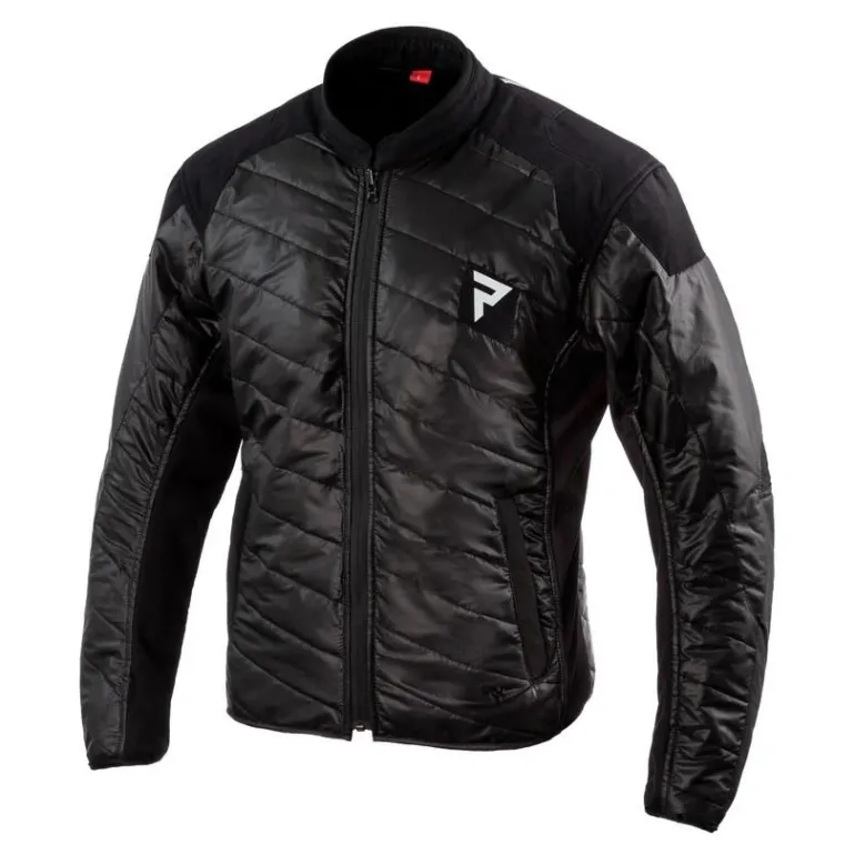 Kurtka tekstylna REBELHORN HARDY II GREY/BLACK/FLO YELLOW czarny szary żółty fluo