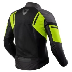 Kurtka tekstylna REVIT GT-R AIR 3 BLACK/NEON YELLOW czarny żółty fluo