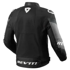 Kurtka tekstylna REVIT QUANTUM 3 AIR BLACK/WHITE czarny biały