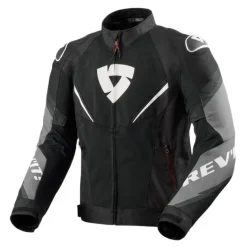 Kurtka tekstylna REVIT QUANTUM 3 AIR BLACK/WHITE czarny biały