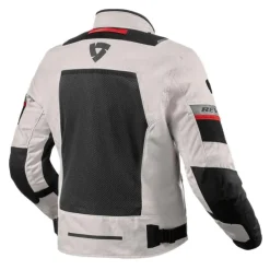 Kurtka tekstylna REVIT TORNADO 4 H2O SILVER/BLACK srebrny czarny czerwony